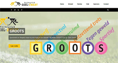 Desktop Screenshot of geel-zwart.nl