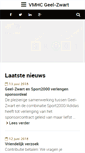 Mobile Screenshot of geel-zwart.nl